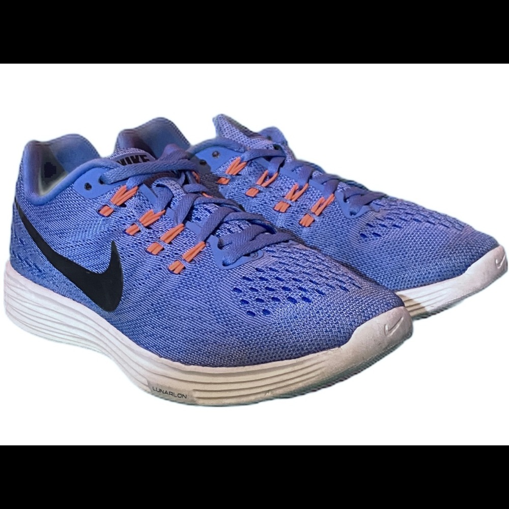Nike Lunartempo 2 Women's Running Shoes Athletic Sneakers 818098-400 Size 7 Blue